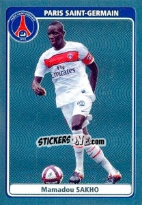Sticker Mamadou Sakho - FOOT 2011-2012 n. 375 - Panini