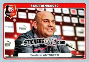 Figurina Frédéric Antonetti - FOOT 2011-2012 - Panini