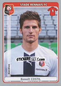 Sticker Benoît Costil - FOOT 2011-2012 n. 380 - Panini