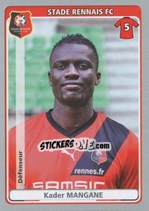 Sticker Kader Mangane - FOOT 2011-2012 n. 385 - Panini