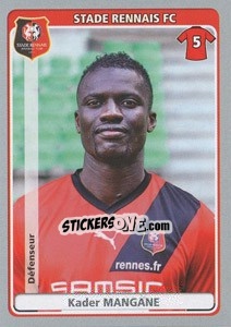 Sticker Kader Mangane - FOOT 2011-2012 - Panini