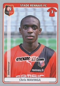 Sticker Chris Mavinga - FOOT 2011-2012 n. 386 - Panini