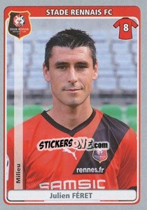 Cromo Julien Féret - FOOT 2011-2012 - Panini