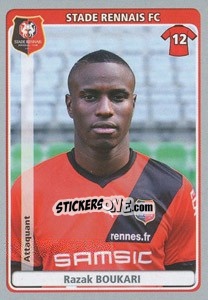 Sticker Razak Boukari - FOOT 2011-2012 n. 394 - Panini