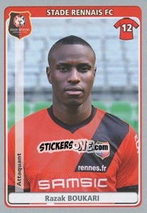 Sticker Razak Boukari - FOOT 2011-2012 - Panini