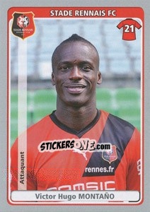 Sticker Victor Hugo Montaño - FOOT 2011-2012 n. 398 - Panini