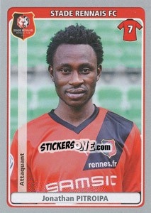 Cromo Jonathan Pitroipa - FOOT 2011-2012 n. 399 - Panini