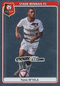 Sticker Yann M'Vila - FOOT 2011-2012 n. 400 - Panini