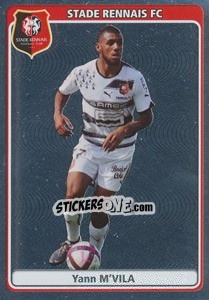 Sticker Yann M'Vila - FOOT 2011-2012 - Panini