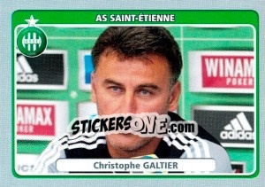 Sticker Christophe Galtier - FOOT 2011-2012 - Panini