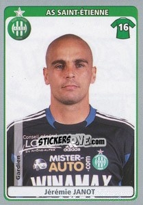 Sticker Jérémie Janot - FOOT 2011-2012 n. 405 - Panini