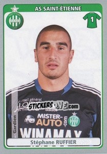 Figurina Stéphane Ruffier - FOOT 2011-2012 - Panini