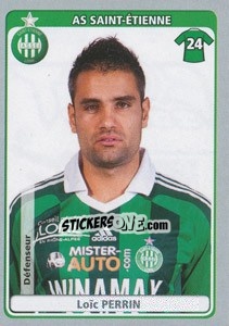 Sticker Loïc Perrin - FOOT 2011-2012 - Panini