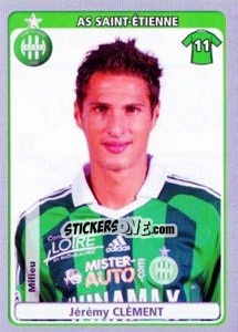 Sticker Jérémy Clément - FOOT 2011-2012 - Panini