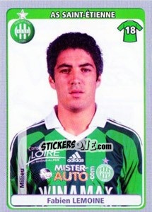 Sticker Fabien Lemoine - FOOT 2011-2012 n. 417 - Panini