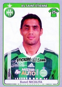 Sticker Banel Nicolita - FOOT 2011-2012 n. 418 - Panini