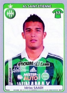 Cromo Idriss Saadi - FOOT 2011-2012 - Panini