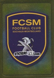 Cromo Écusson - FOOT 2011-2012 - Panini