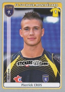 Figurina Pierrick Cros - FOOT 2011-2012 - Panini