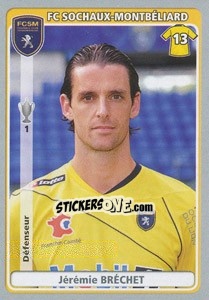 Sticker Jérémie Bréchet - FOOT 2011-2012 n. 432 - Panini