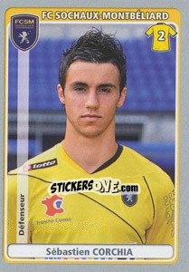 Cromo Sébastien Corchia - FOOT 2011-2012 - Panini