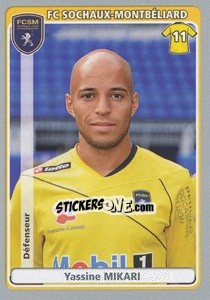 Figurina Yassine Mikari - FOOT 2011-2012 - Panini