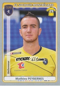 Figurina Mathieu Peybernes - FOOT 2011-2012 n. 437 - Panini