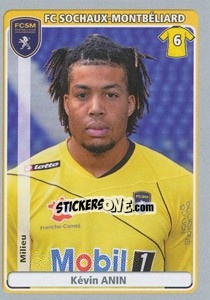 Sticker Kévin Anin - FOOT 2011-2012 n. 439 - Panini