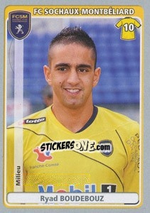 Sticker Ryad Boudebouz - FOOT 2011-2012 - Panini