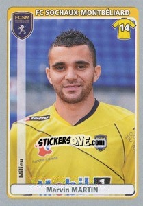 Sticker Marvin Martin - FOOT 2011-2012 n. 442 - Panini
