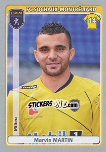 Figurina Marvin Martin - FOOT 2011-2012 - Panini