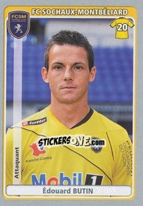 Sticker Édouard Butin - FOOT 2011-2012 - Panini