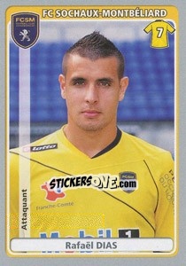 Sticker Rafaël Dias - FOOT 2011-2012 n. 447 - Panini