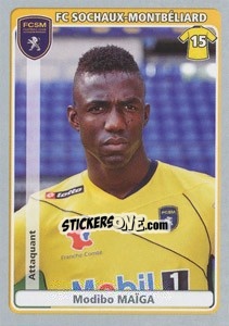 Sticker Modibo Maïga - FOOT 2011-2012 - Panini