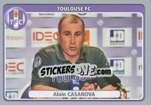 Figurina Alain Casanova - FOOT 2011-2012 n. 454 - Panini