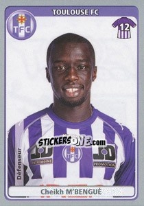 Sticker Cheikh M'Bengué - FOOT 2011-2012 n. 460 - Panini