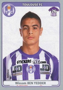 Sticker Wissam Ben Yedder - FOOT 2011-2012 n. 463 - Panini