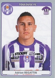 Sticker Adrien Regattin - FOOT 2011-2012 - Panini