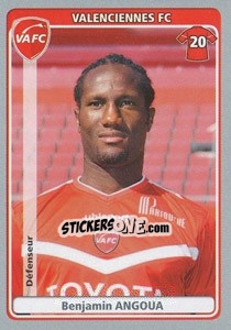 Sticker Benjamin Angoua - FOOT 2011-2012 - Panini