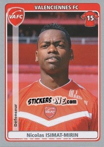 Sticker Nicolas Isimat-Mirin - FOOT 2011-2012 n. 485 - Panini