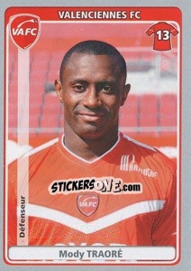 Sticker Mody Traoré - FOOT 2011-2012 n. 489 - Panini