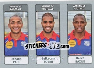 Sticker Johann Paul / Belkacem Zobiri / Hervé Bazile