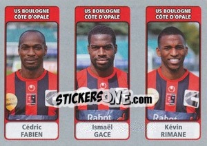 Sticker Cédric Fabien / Ismaël Gace / Kévin Rimane