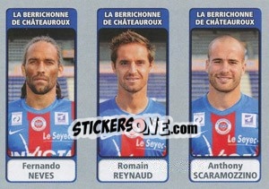 Sticker Fernando Neves / Romain Reynaud / Anthony Scaramozzino - FOOT 2011-2012 n. 539 - Panini