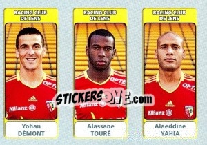 Sticker Yohan Démont / Alassane Touré / Alaeddine Yahia