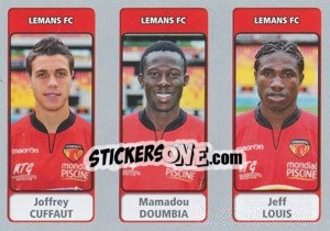 Sticker Joffrey Cuffaut / Mamadou Doumbia / Jeff Louis