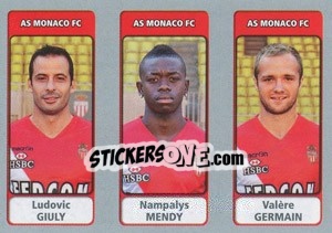 Figurina Ludovic Giuly / Nampalys Mendy / Valère Germain