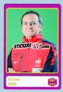 Sticker Bruno Bini - FOOT 2011-2012 n. N1 - Panini