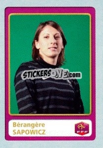 Sticker Berangere Sapowicz - FOOT 2011-2012 - Panini