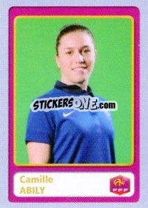Sticker Camille Abily - FOOT 2011-2012 n. N10 - Panini